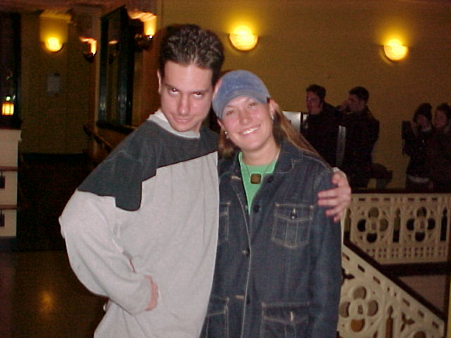 The two-shot with Pete....